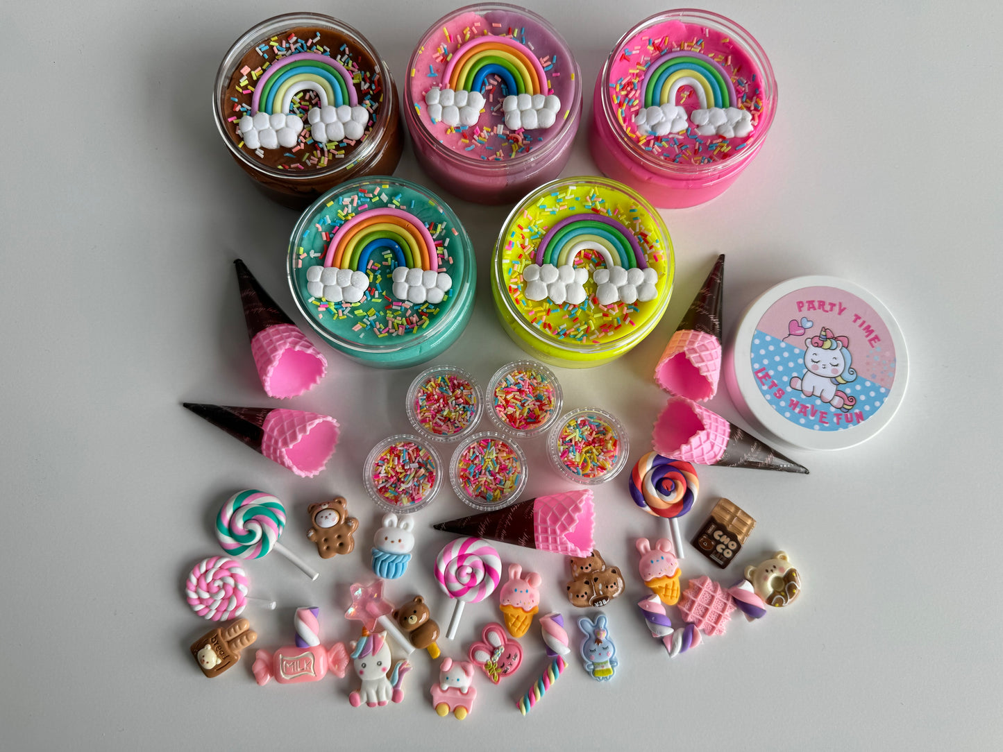 Perfect for party favours for kids birthday parties. Playdough birthday party in Australia. 