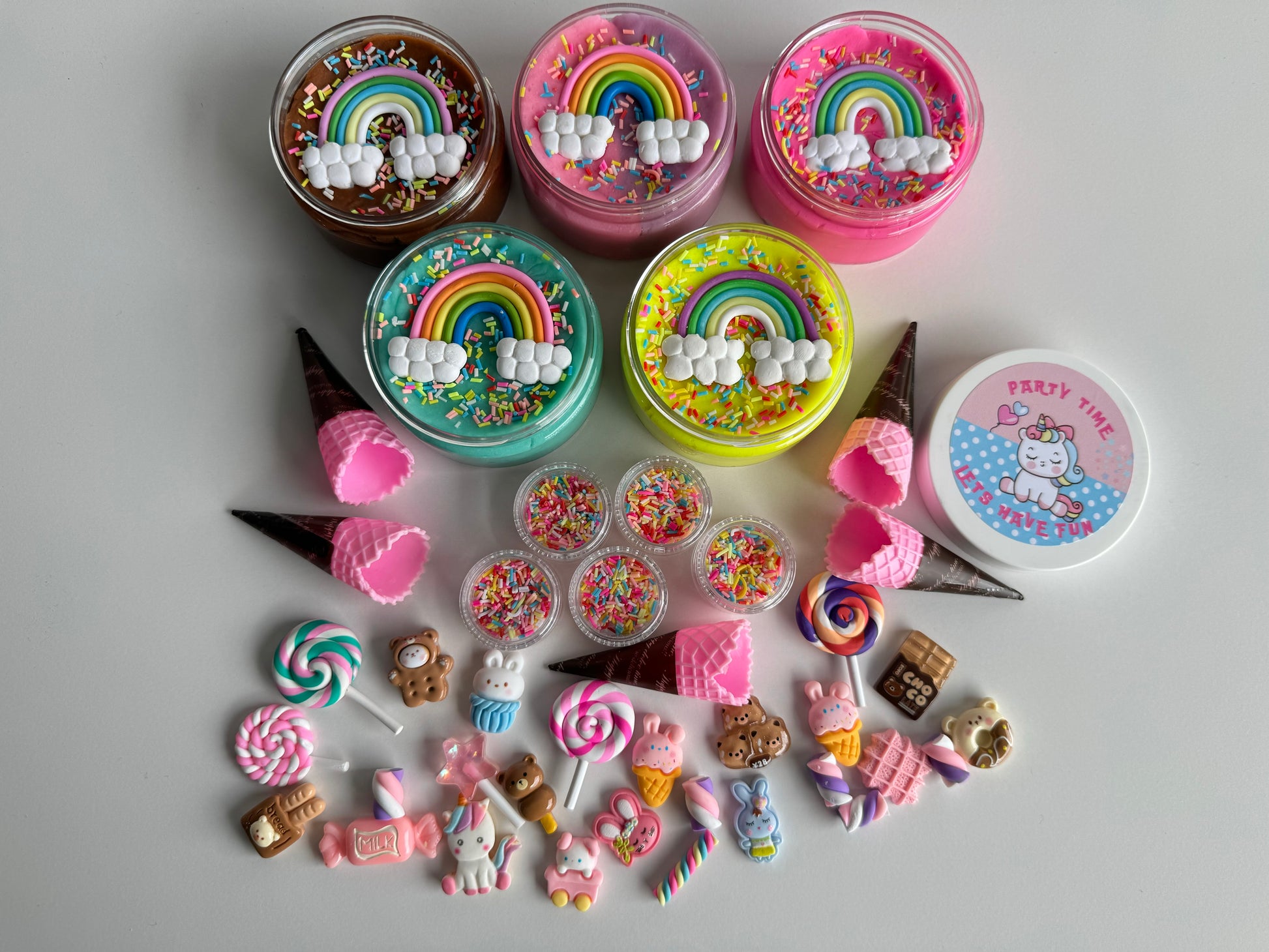 Perfect for party favours for kids birthday parties. Playdough birthday party in Australia. 