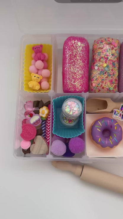 A video of our sweet treats bakery playdough kit