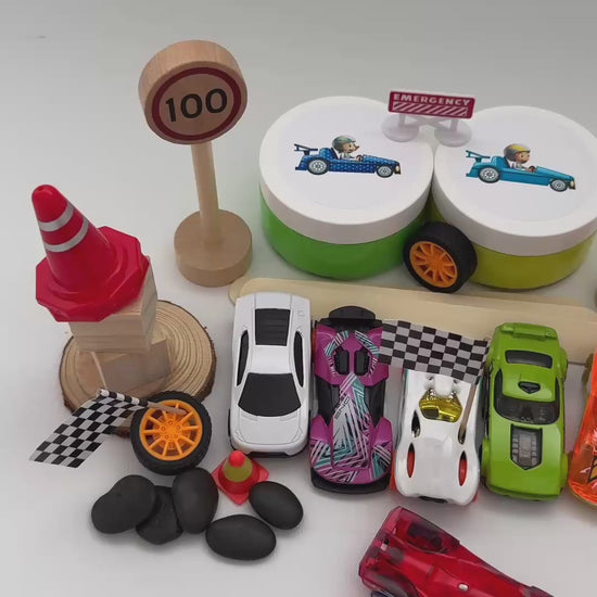 A video of our on the go playdough kit featuring our playdough and accessories that comes with this playdough kit. 